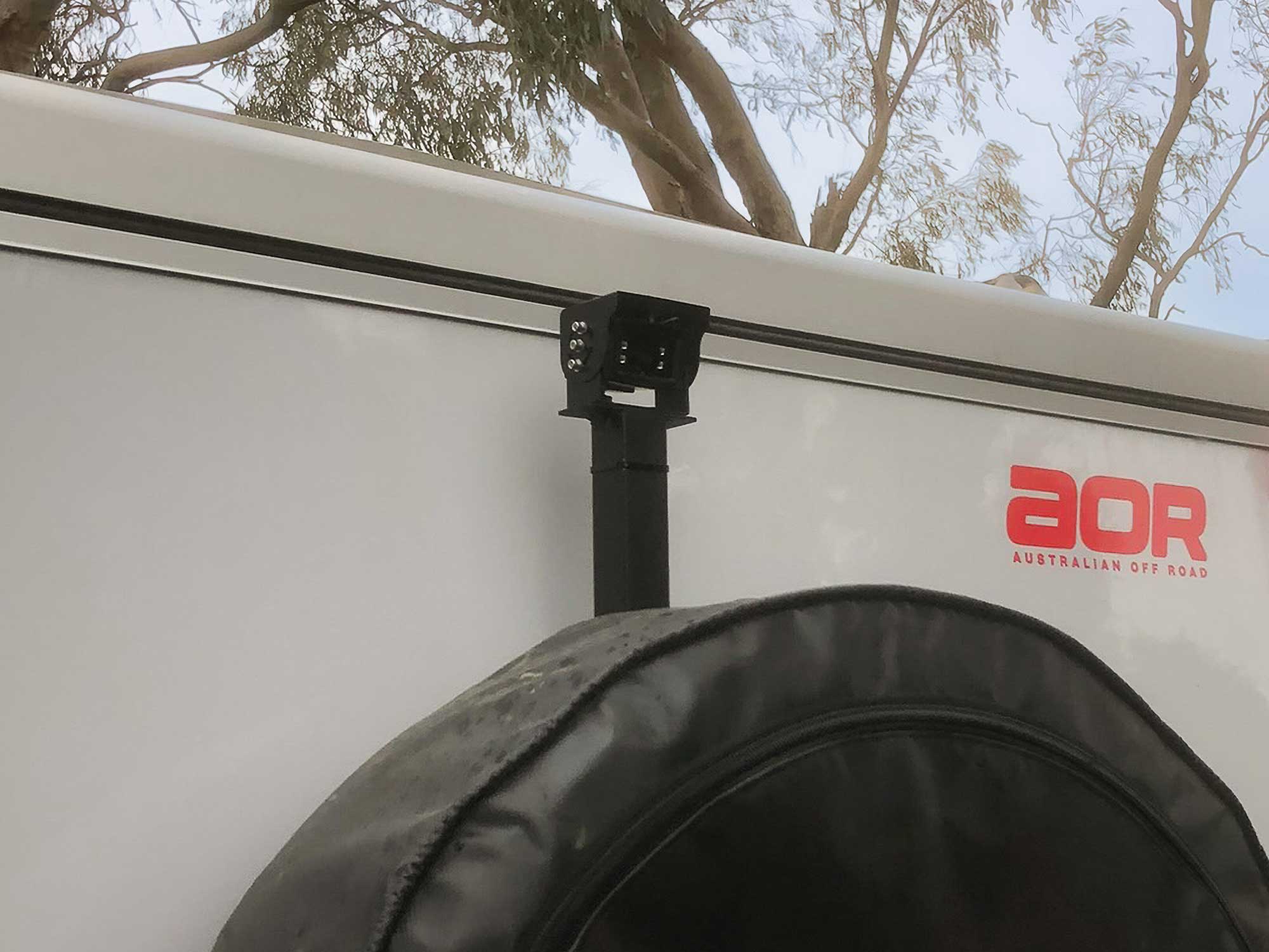 Rearview camera system for a Toyota Landcruiser and Australian OffRoad