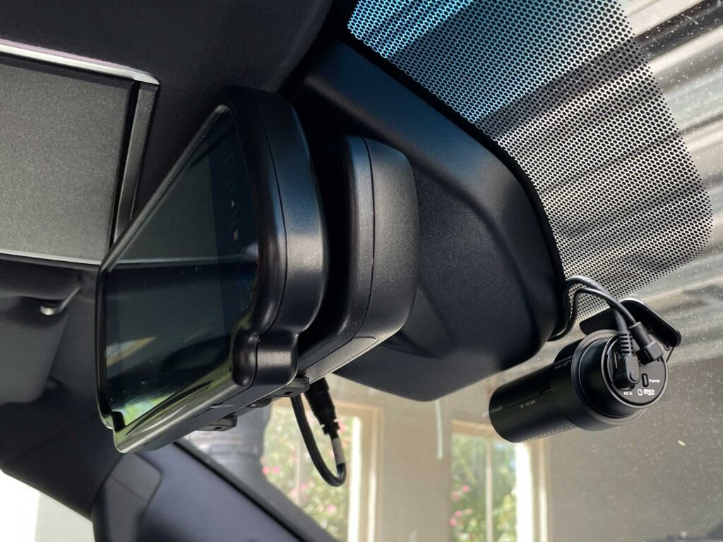 Dashcam installation