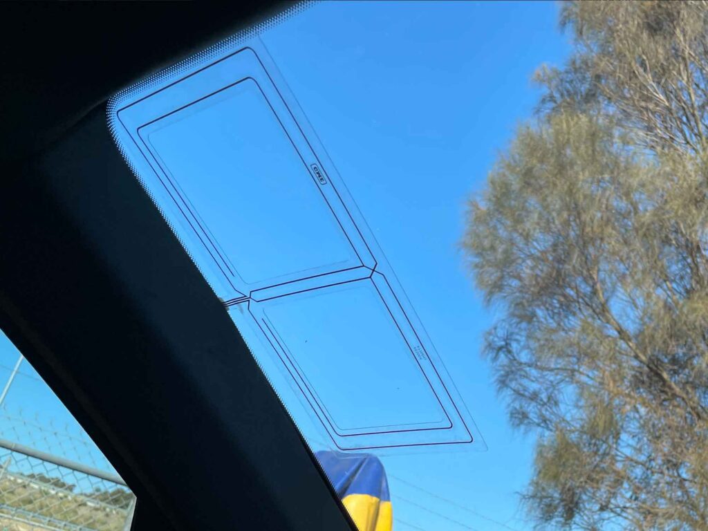 UHF Radio Installation Windscreen Antenna