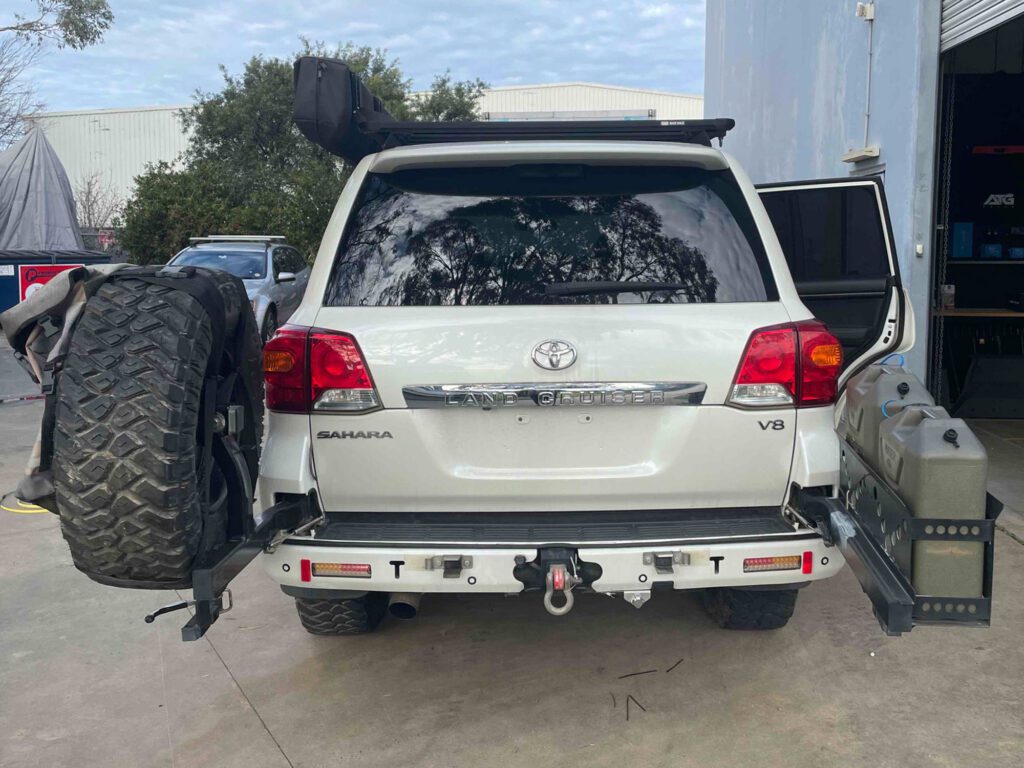 Camera Installation Toyota Landcruiser