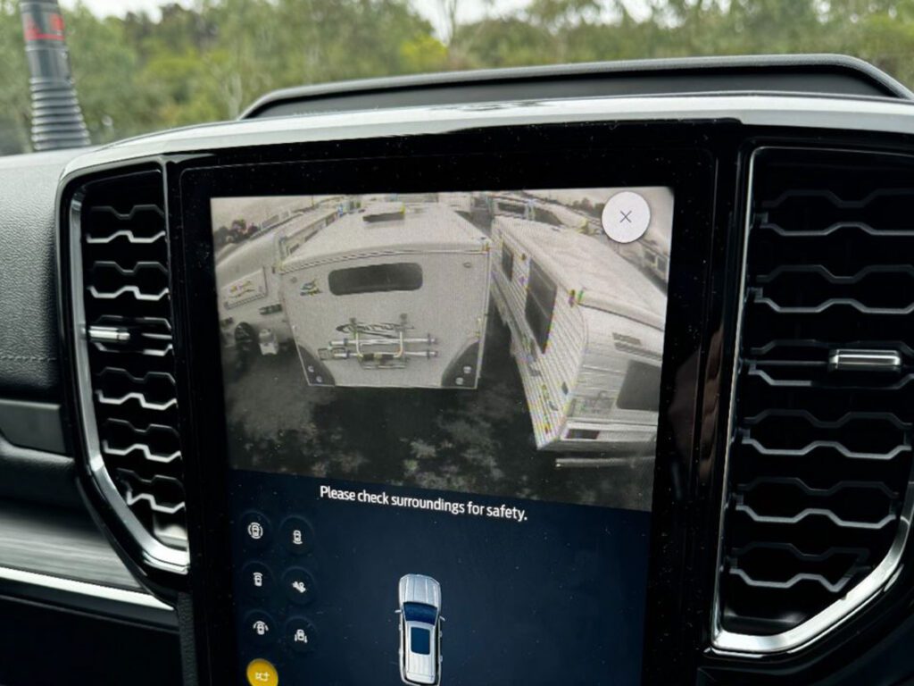 rear-vision camera installation Ford Ranger