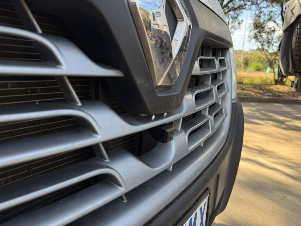 Rear-vision camera installation