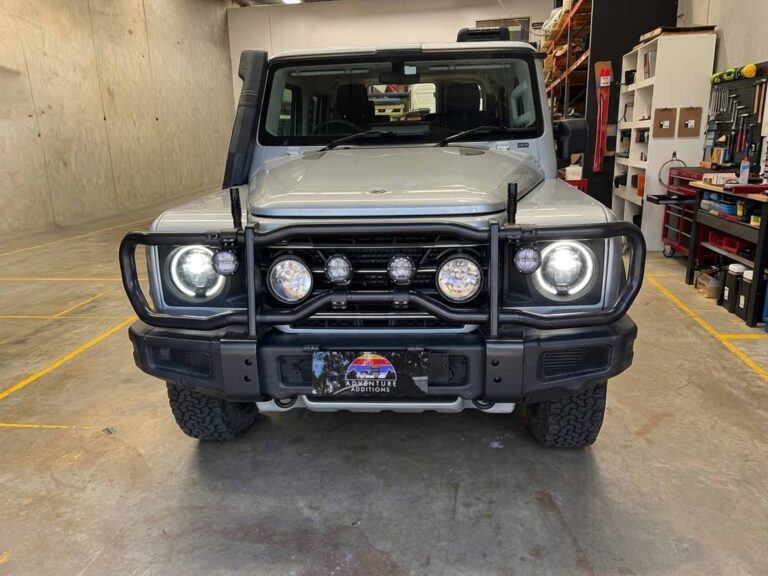 INEOS Grenadier Lightforce Driving Lights Installation