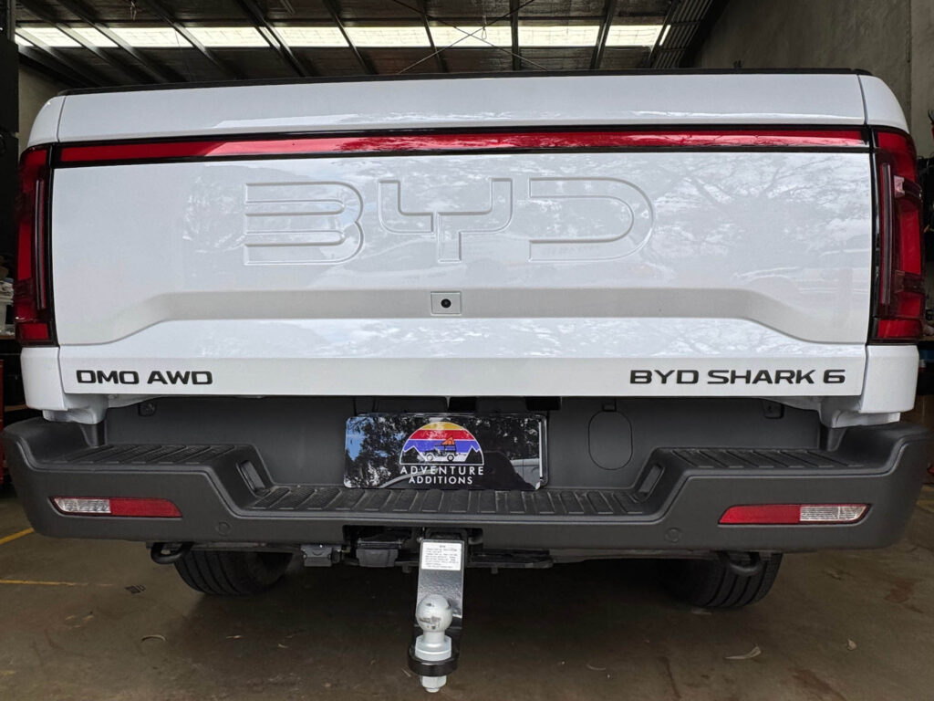 50A Anderson Plug rear installation