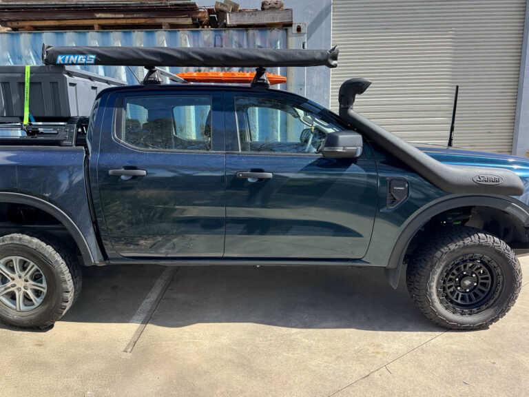 Ford Ranger 2024 Anderson Plug and UHF Radio Installation