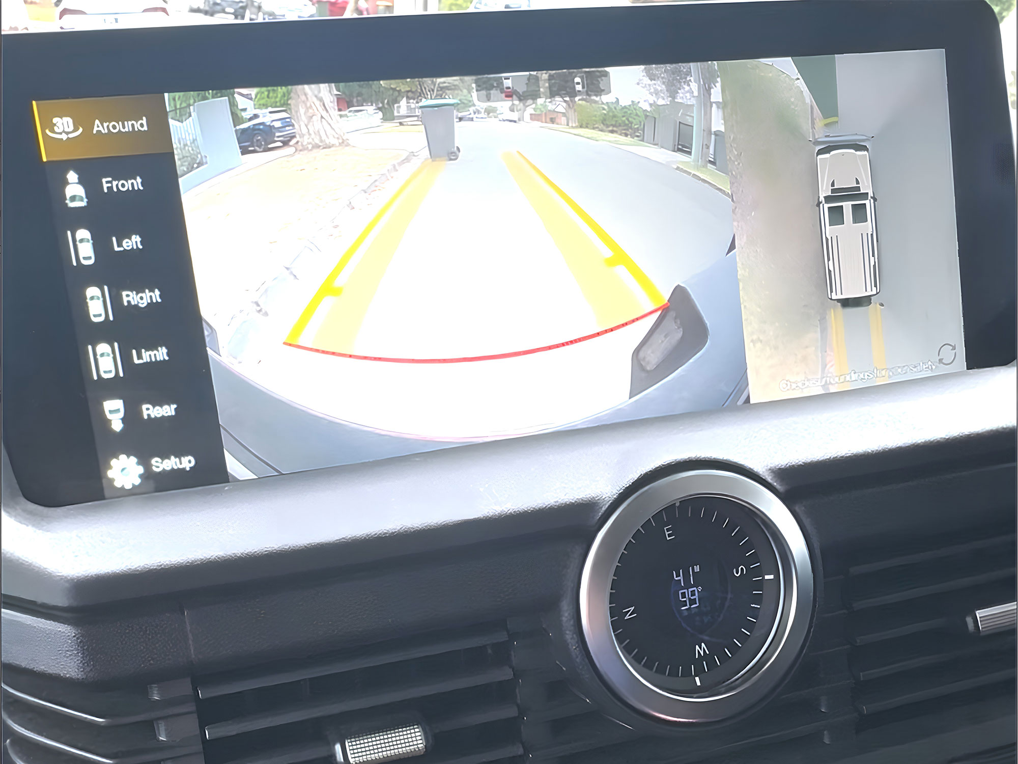 INEOS Grenadier Surround View Monitor