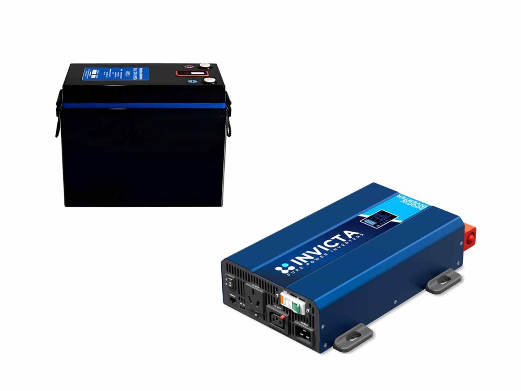 Powerpaul Lithium battery and Invicta 2000W Inverter