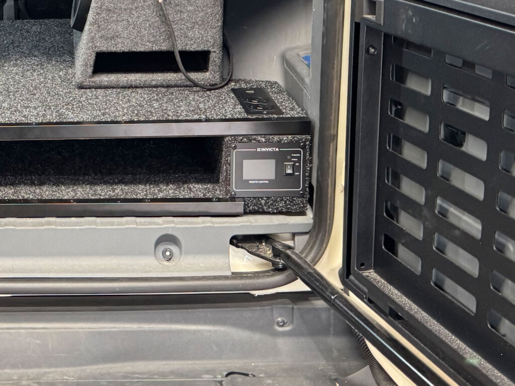 Professional mounting interfaces are installed with care to make sure everything is easy to reach and looks like it came from the factory