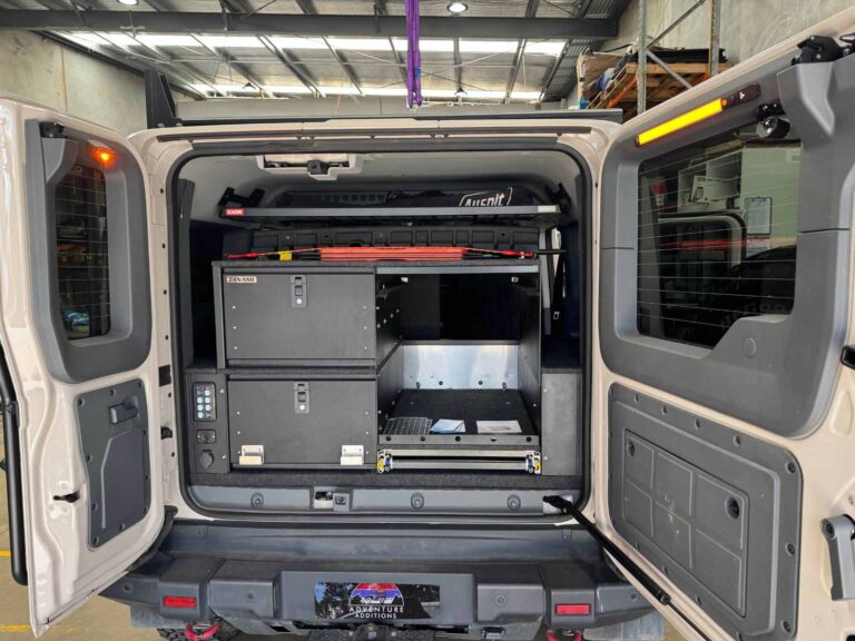 Starlink Mini Mount and Anderson Plug Ineos Grenadier Setup