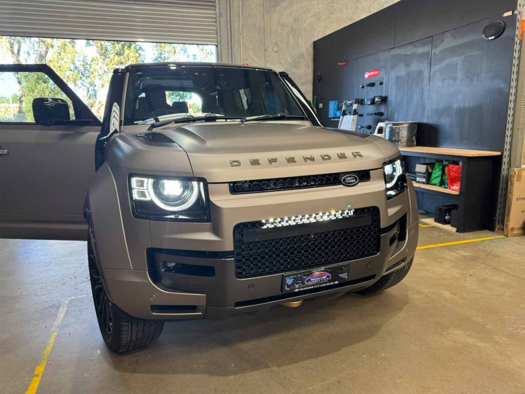 Adventure Additions provides a seamless auxiliary lighting solution for the 2026 Land Rover Defender