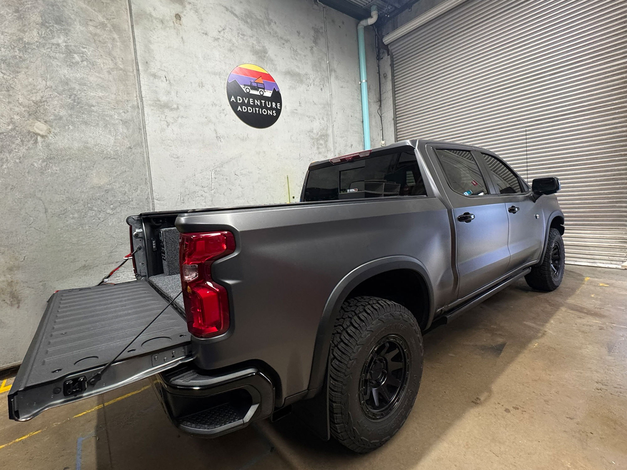 2026 Chevy Silverado Custom Cabinetry with 12V Power System Installation