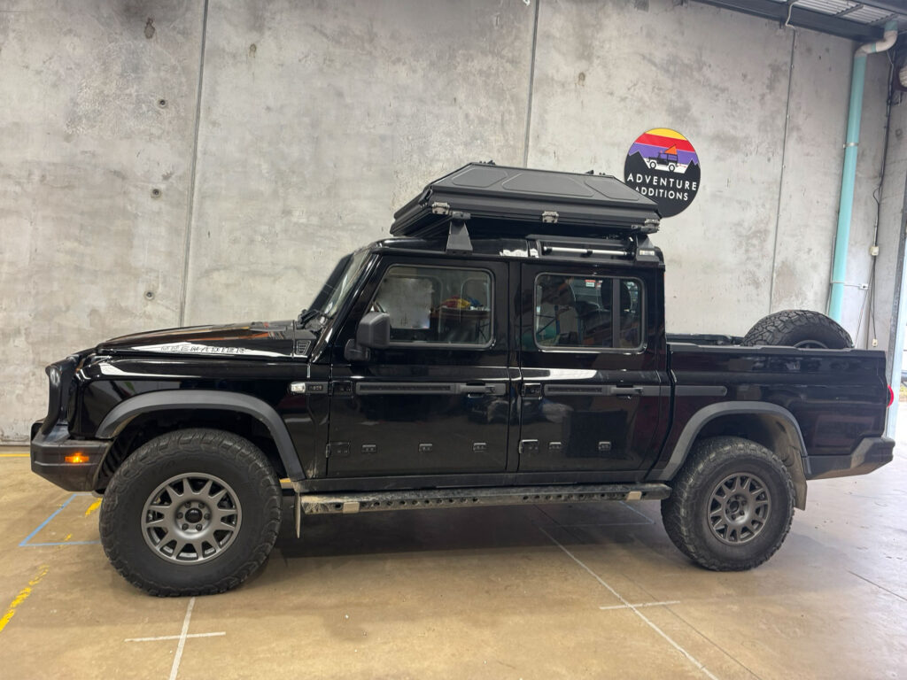 Alu-Cab RT.2S Rooftop Tent Ineos Grenadier Power Setup