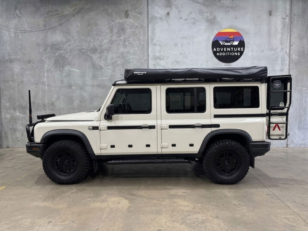 Ineos Grenadier Custom Rear Platform System and Premium Audio Installation
