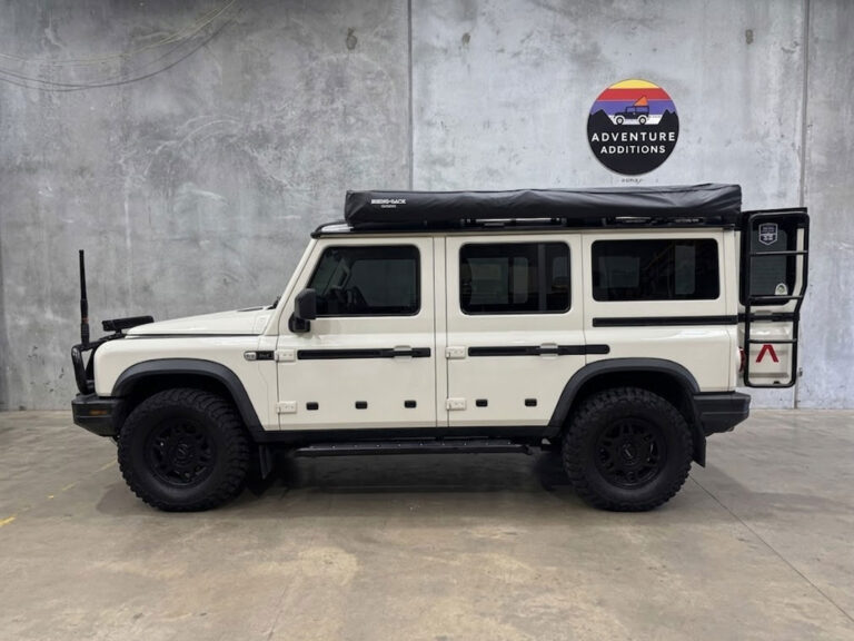 Ineos Grenadier Custom Rear Platform System and Premium Audio Installation