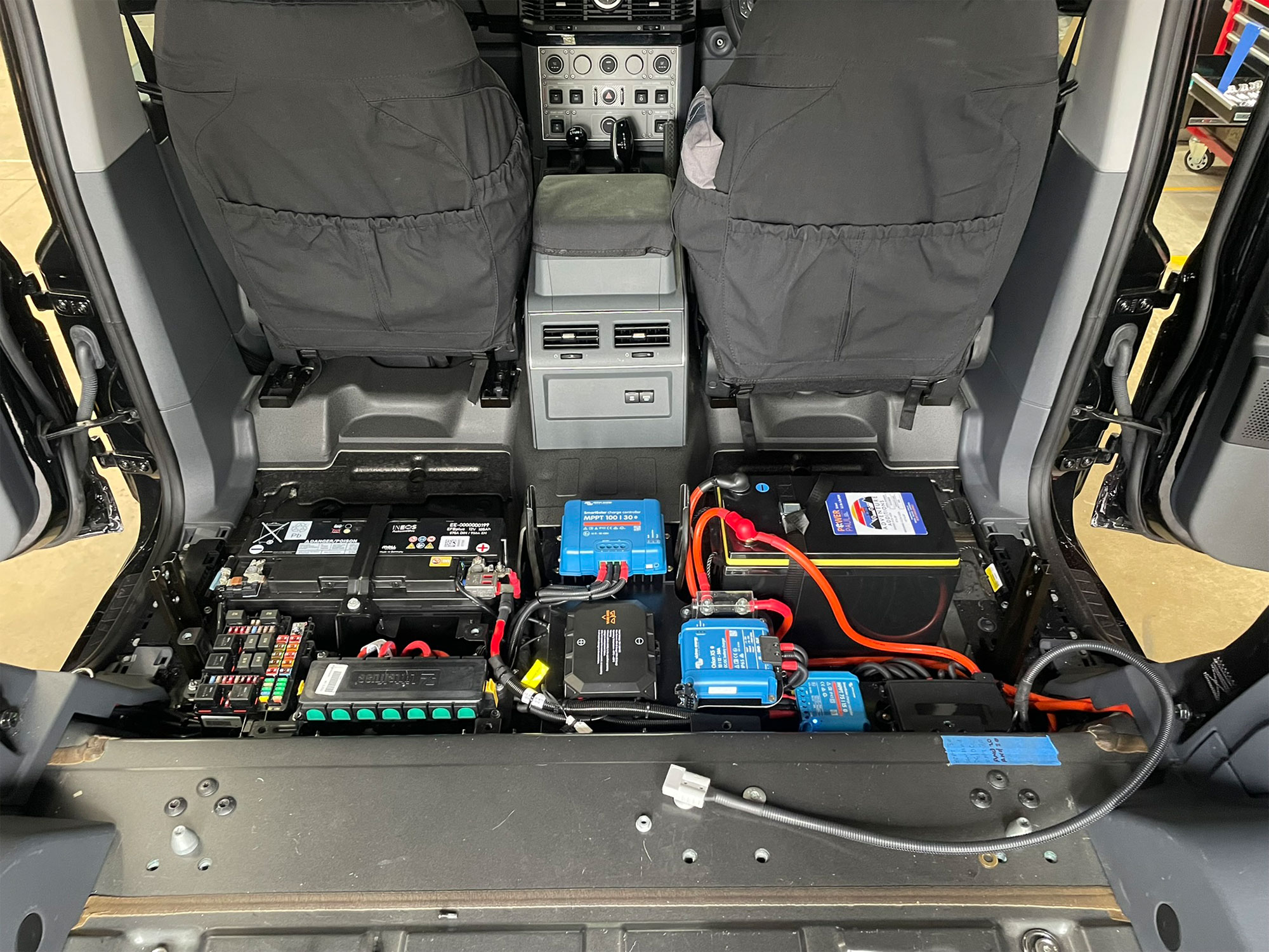 Ineos Grenadier Dual Battery and Solar Off-Grid Power System Installation