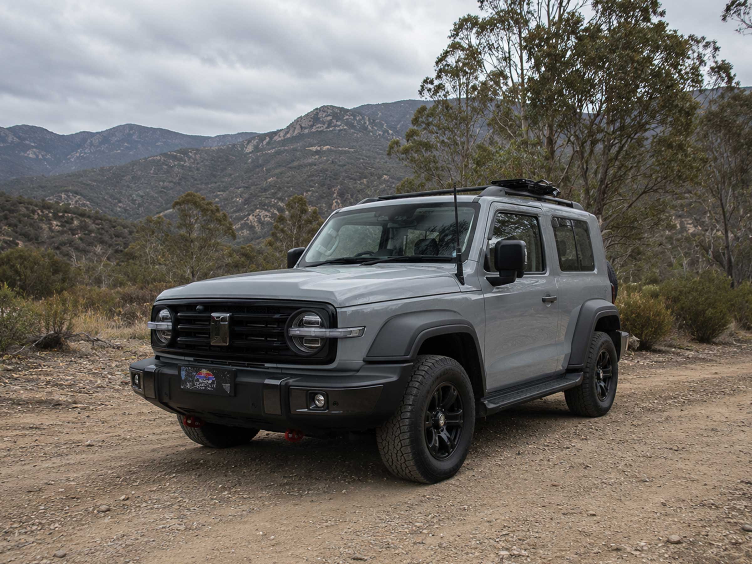 Private 4x4s and utes used for remote touring and off road travel