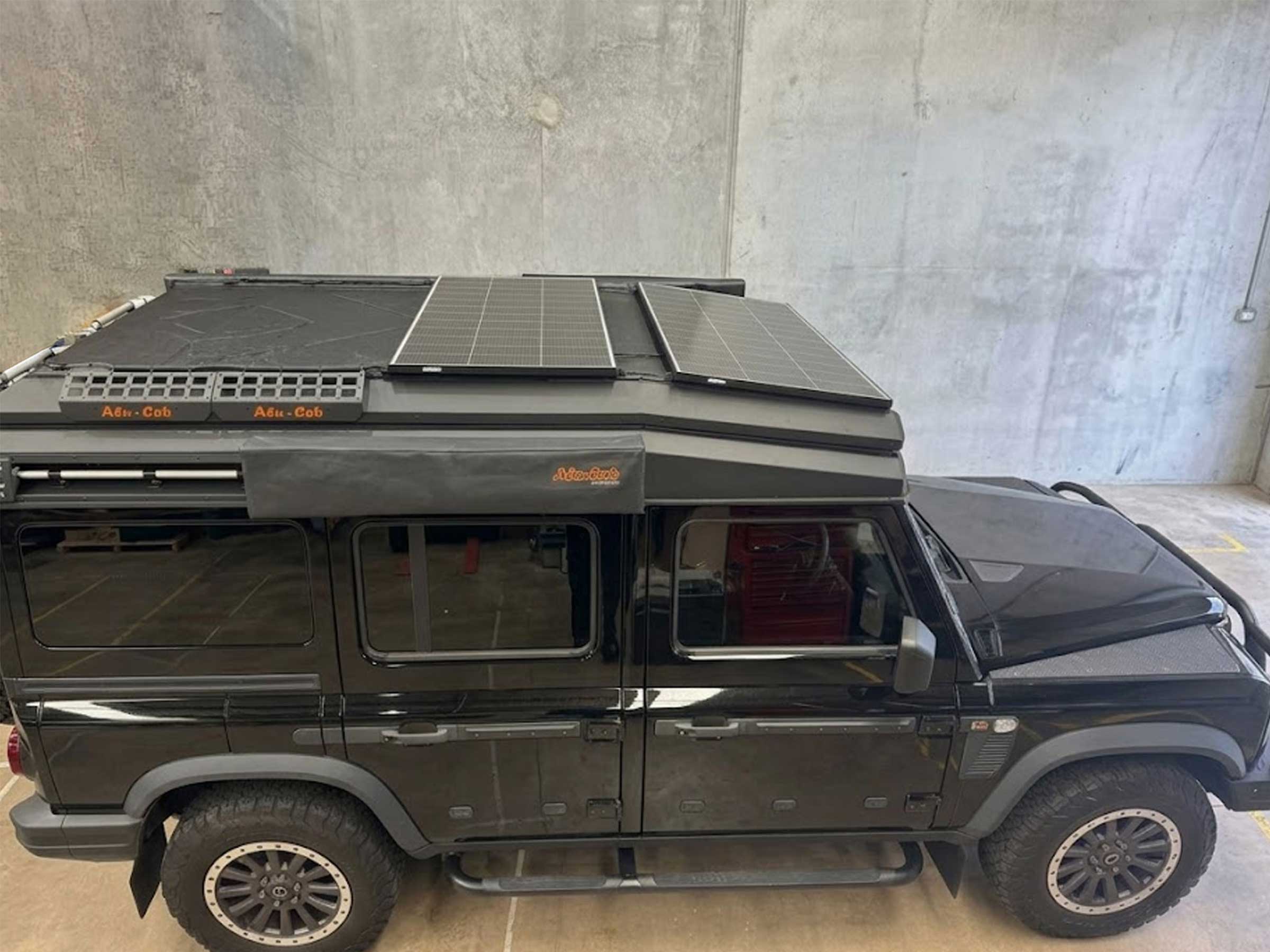 Roof-Mounted Solar Charging