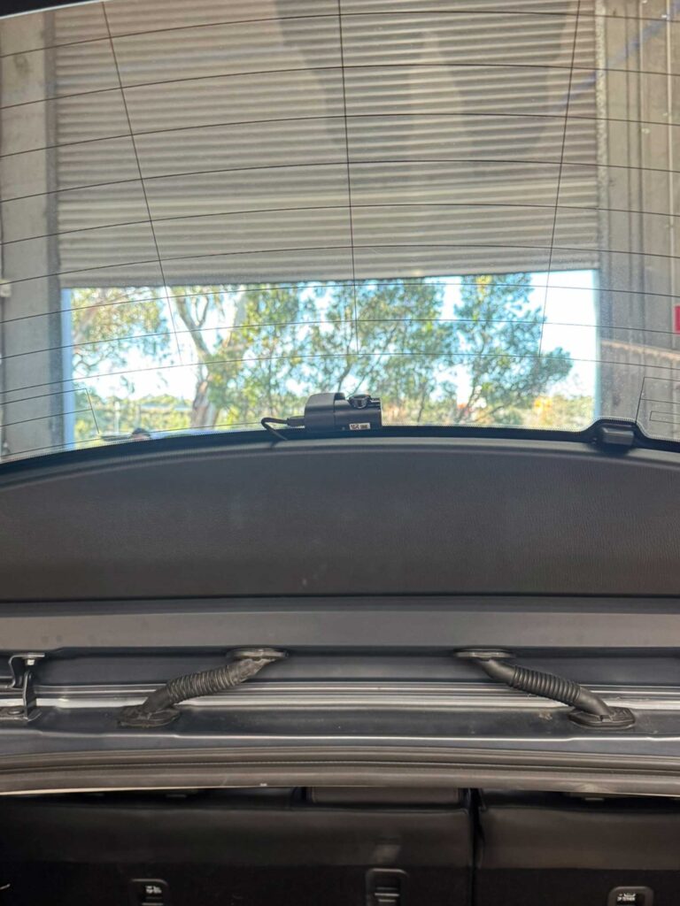 Back Dashcam Installation on Mazda 6