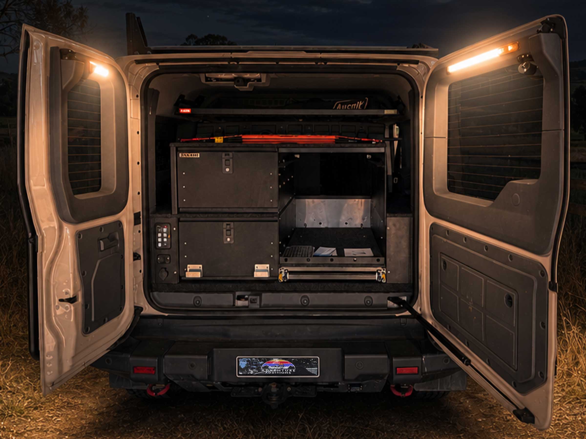 Utility lighting Installed by Adventure Additions