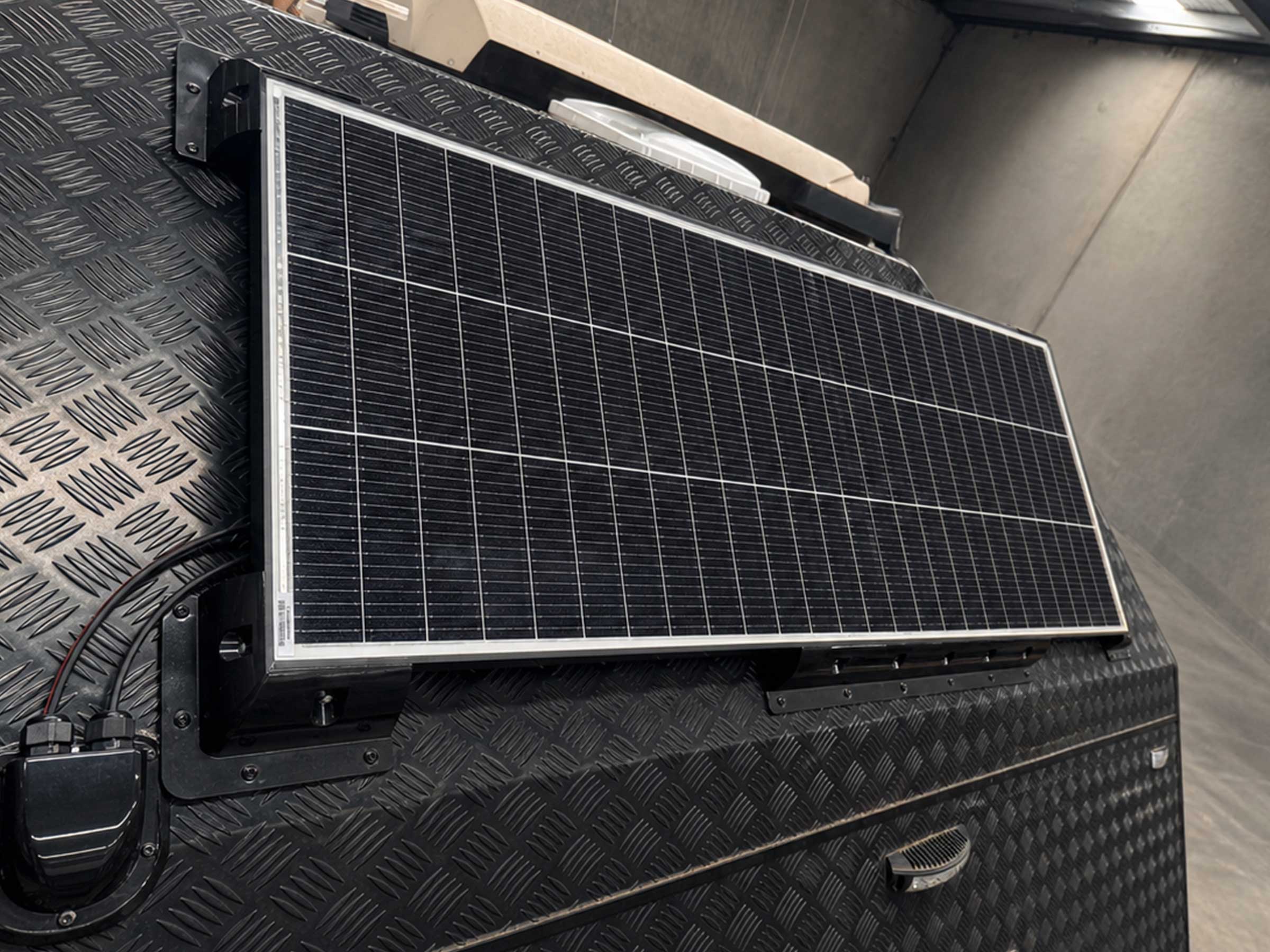 Installed Solar Panel