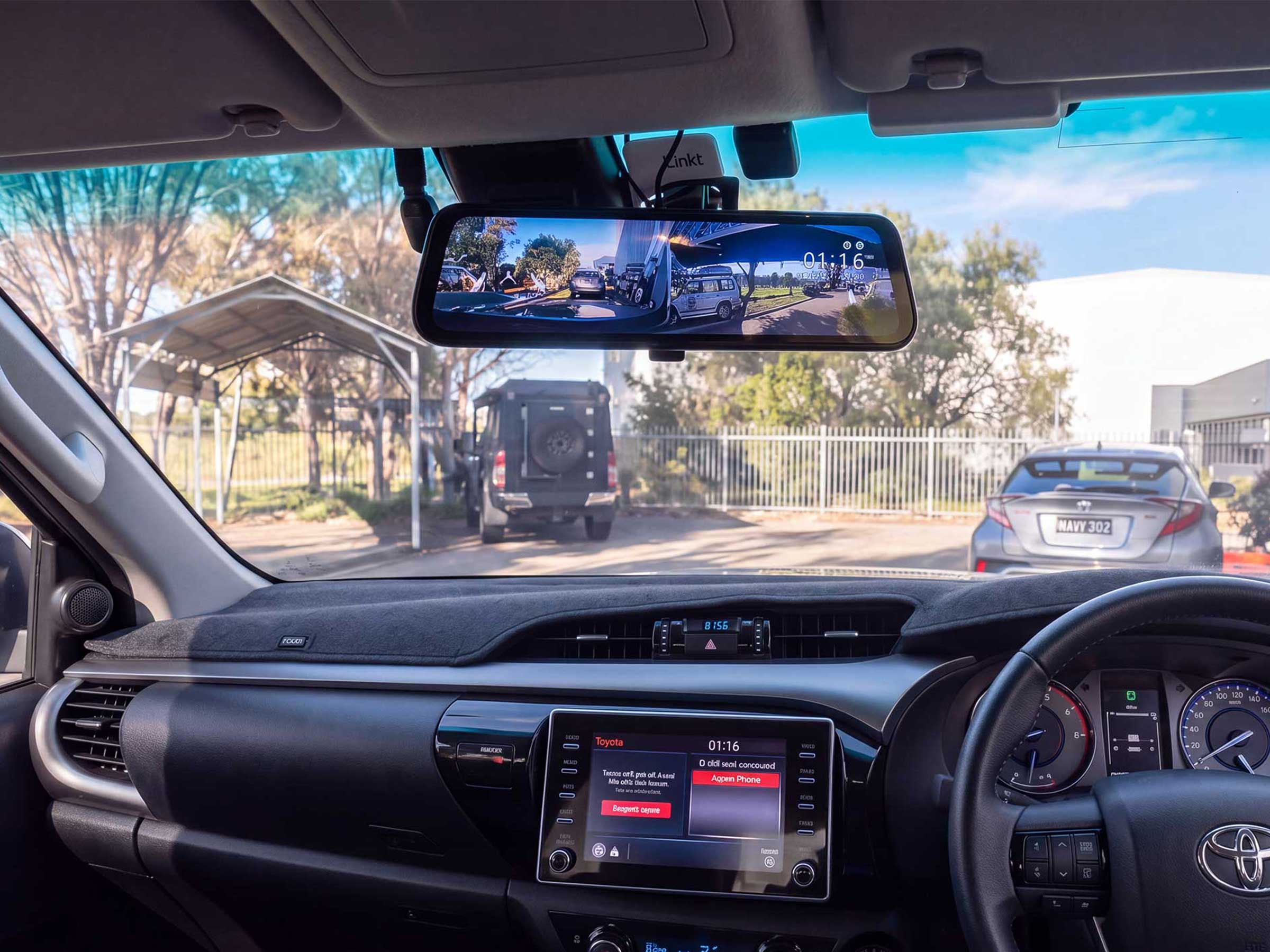 Wolfbox G900 Pro Dash Cam Toyota Hilux SR5 Installation