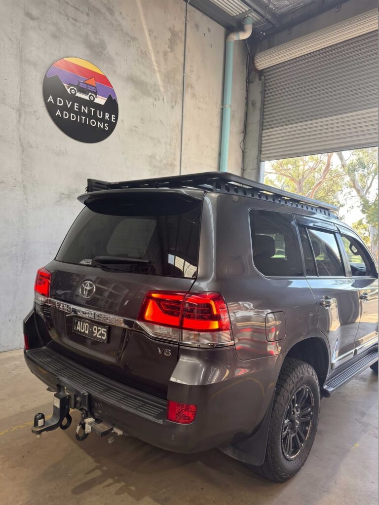 Safety Dave Camera Installation for Toyota Land Cruiser 200 - Back View
